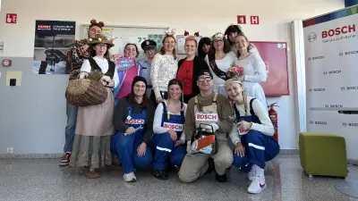 Fašnik v Krškem: Bosch zaposleni oživljajo tradicijo in krepijo timski duh!